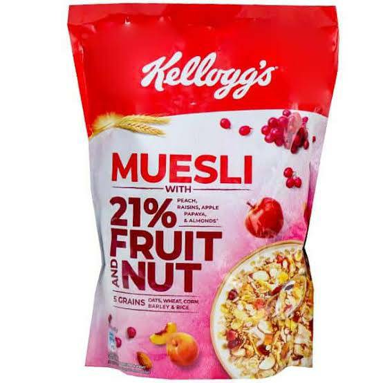 Kelloggs Muesli Fruit and Nut 750gm