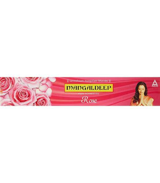 Mangaldeep Rose Agarbatti 114 Sticks