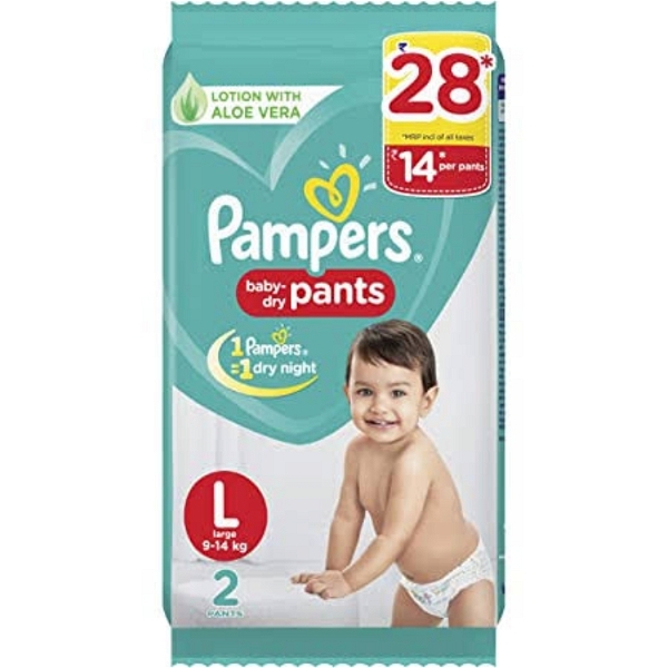 Pampers - 2Pants, L