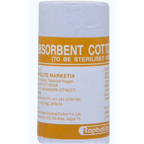 Absorbent Cotton Wool - 100g