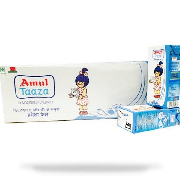 Amul Taaza - 200ml - 1 Carton (30 Pcs)