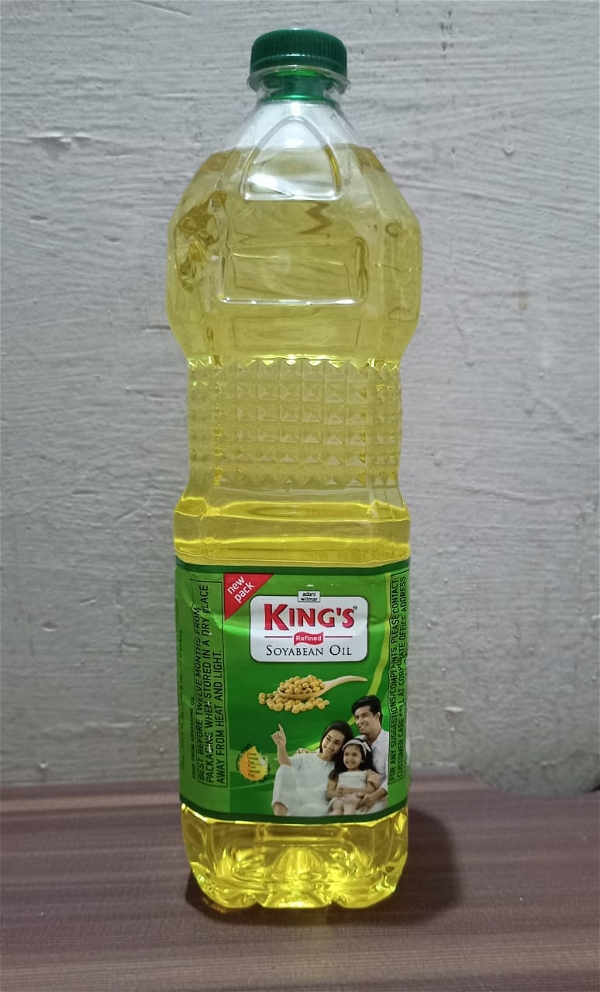 Kings Refined Soyabean Oil - 1ltr