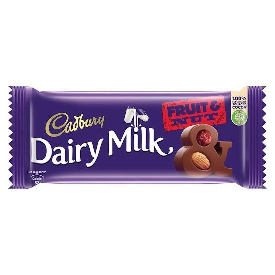 Cadbury Dairy Milk Fruit N Nut - 36g