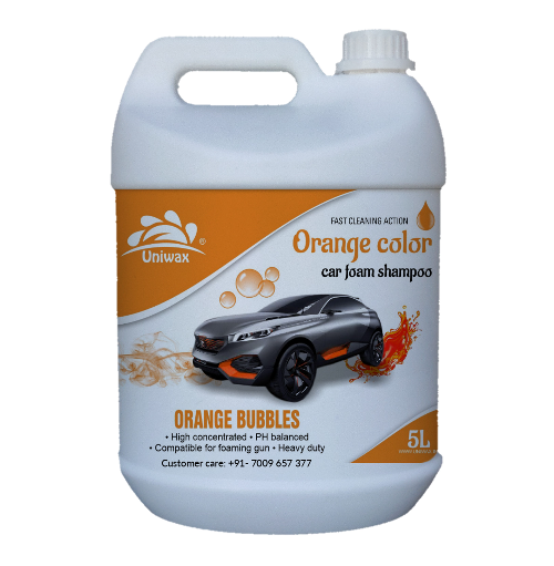 uniwax orange foam - 5kg, orange