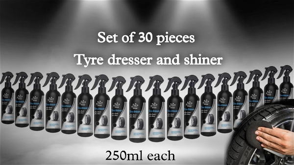 Tyre dresser and shiner 30 pc - 30  piece 250ml each