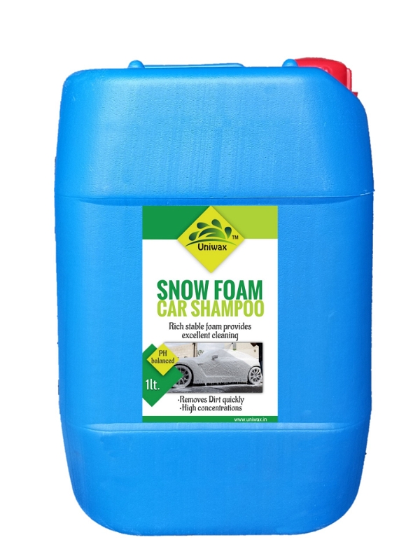 uniwax -snow foam shampoo - 20 liter, white