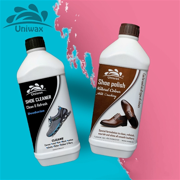 shoe cleaner concentrate and shoe polish for all colors (natural color) - 1-1 kg each
