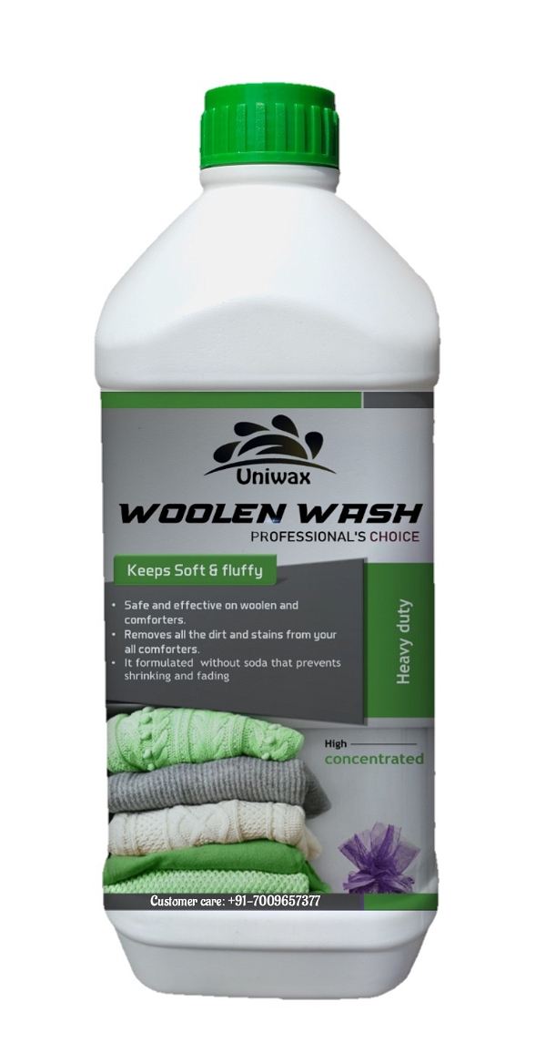 uniwax- woolen wash and softener/ metic liquid detergent - 1kg