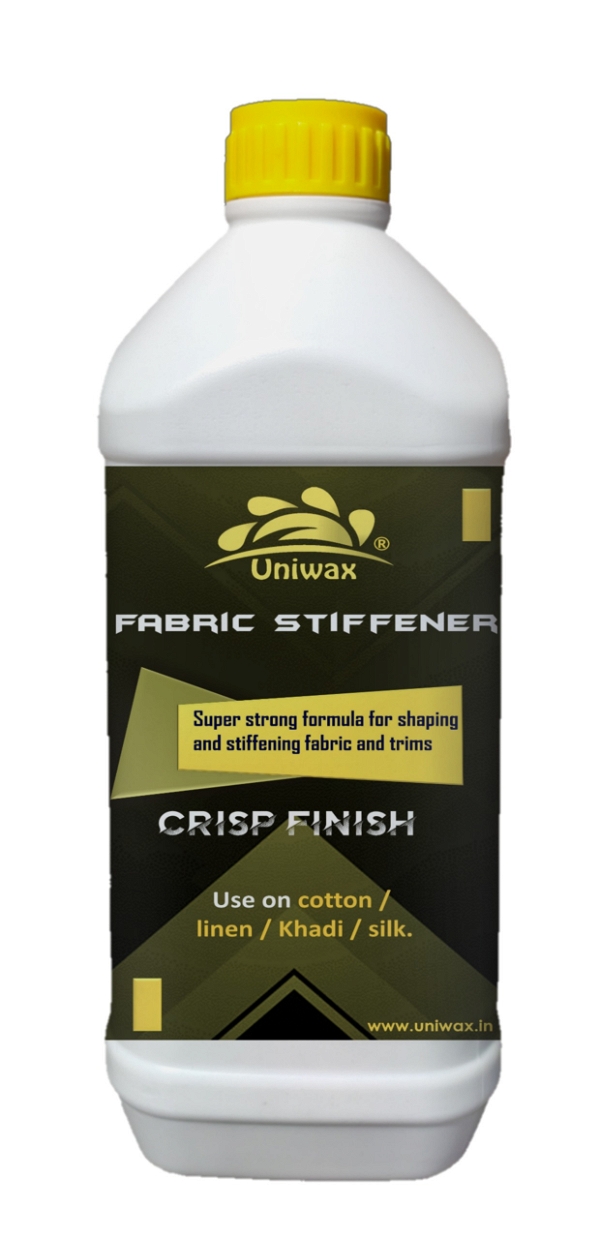 uniwax fabric stiffener, liquid starch / fabric hardener - 1kg