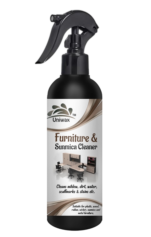 uniwax- U14 sunmica, Laminate and furniture cleaner| Furniture Cleaner Liquid Spray - 250 gm