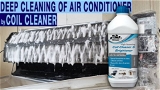 uniwax coil cleaner / High Foam AC Coil Cleaner  | Cleans dirt, dust, oil, grease  & rust - 1liter