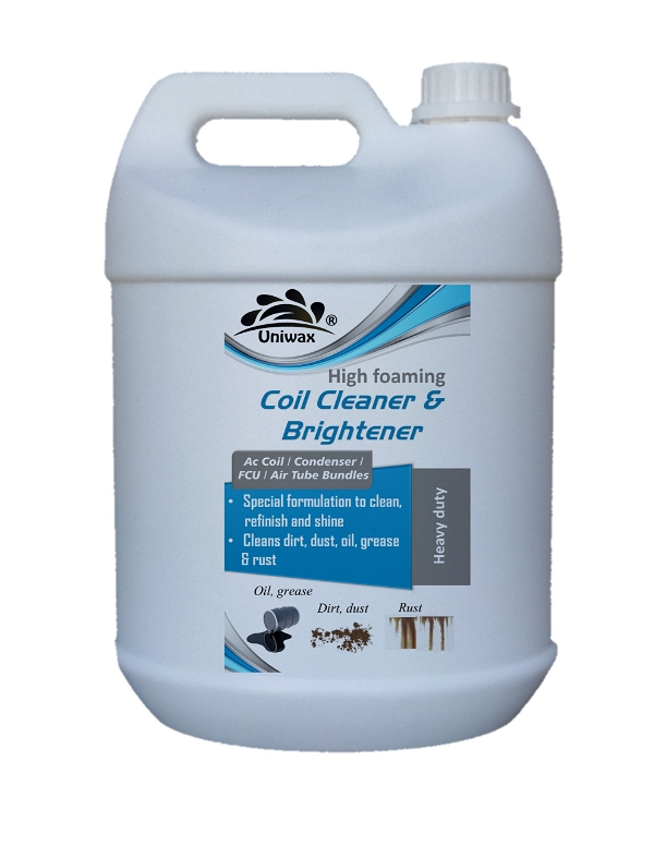 uniwax coil cleaner / High Foam AC Coil Cleaner  - 5 liter