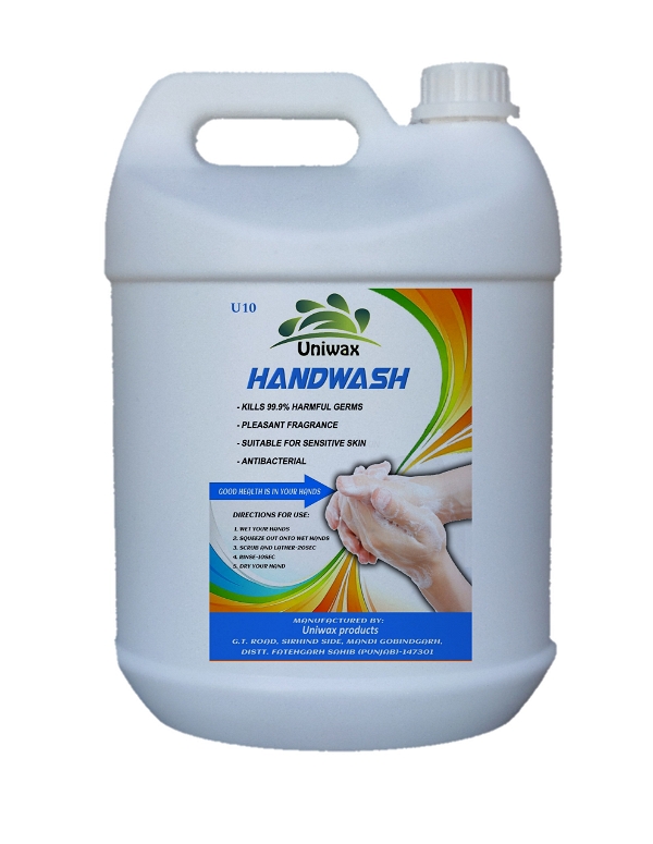 uniwax handwash  concentrate 5 liter makes 15 liter - 5kg
