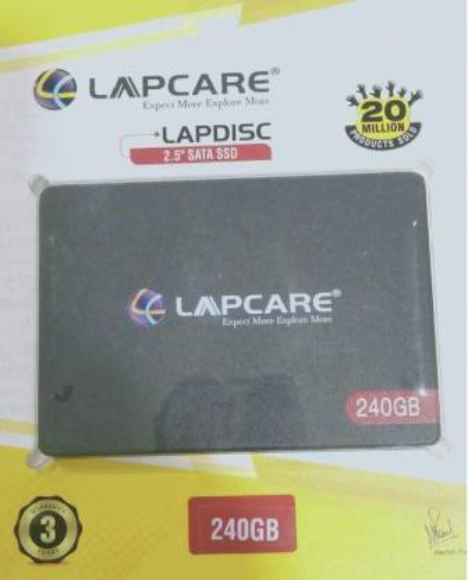 LAPCARE 2.5″ SATA SSD 240GB (LOSDGT7502)