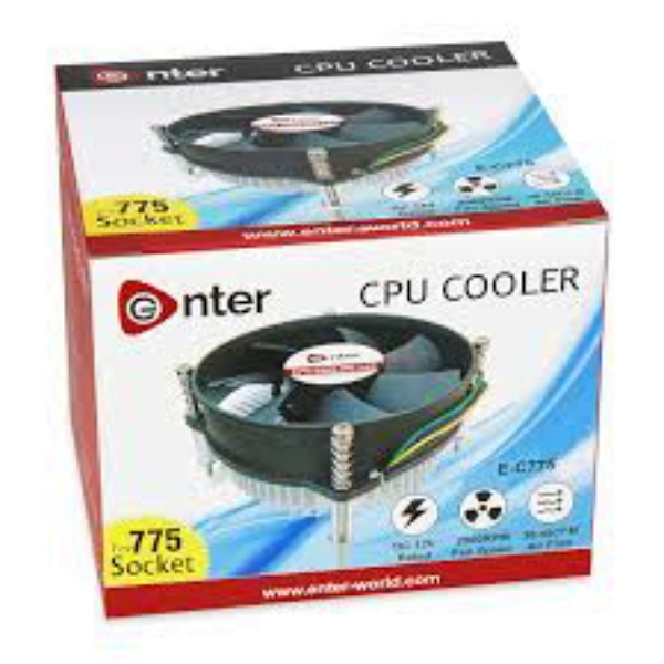 Enter 775 Socket CPU Cooler 