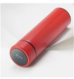 AEC Smart LED Active Temperature Display Indicator Insulated Stainless Steel Hot & Cold Flask Bottle (Red, 500ml)