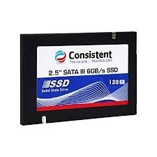 Consistent 128 GB Sata SSD Drive
