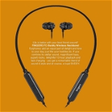 FINGERS FC-Buddy Bluetooth Wireless in Ear Neckband Earphones with Built-in Mic (Slate Grey)