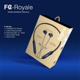 FINGERS FC-Royale Bluetooth Wireless Neckband in Ear Earphones with Built in Mic (Royal Blue)
