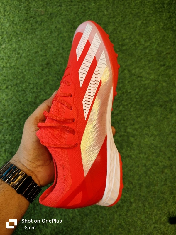 Astro/ Turf Boot Adidas CrazyFast Red Color  - 9
