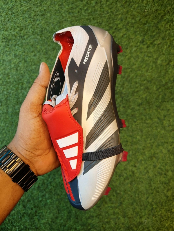 Predator Grey And Red Color With Tongue  - 8