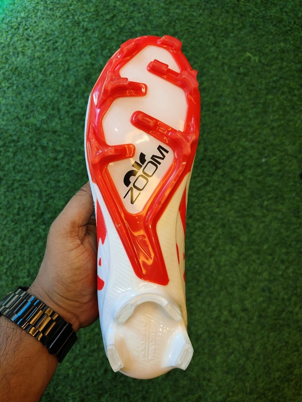 Nike Airzoom Mercurial White Red Low Ankle  - 5