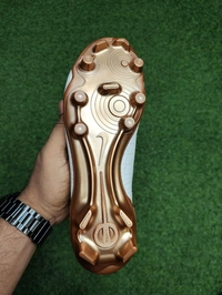 Tempo Cream And Gold Colour Low Top - 5.5