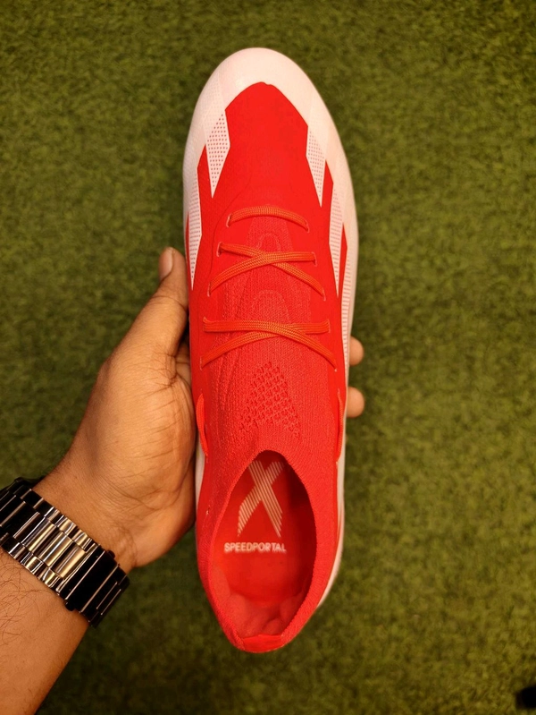 CrazyFast Red Colour Low Ankle  - 6