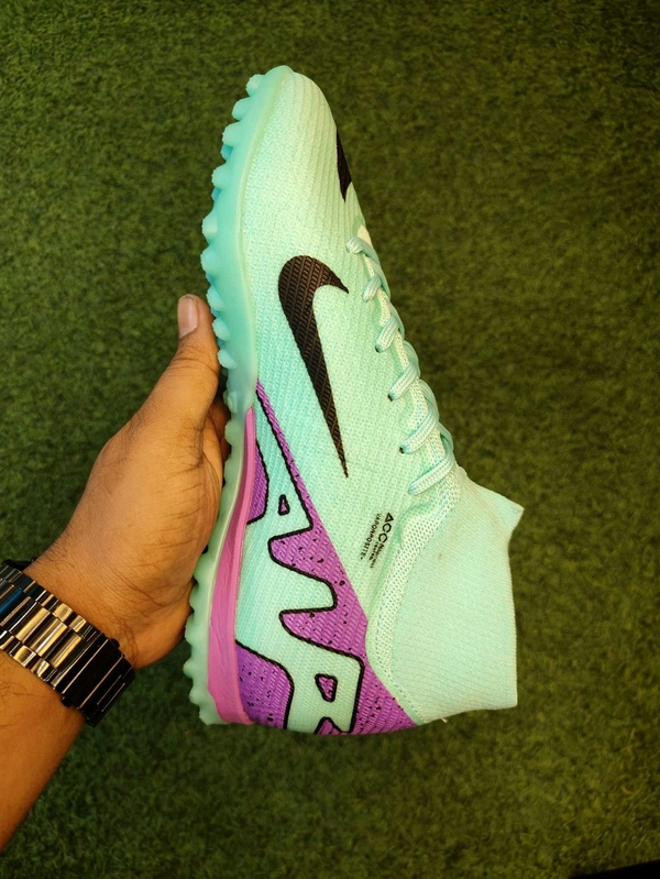 Mercurial Airzoom Sky-blue Colour High Ankle Turf/Asto - 5.5
