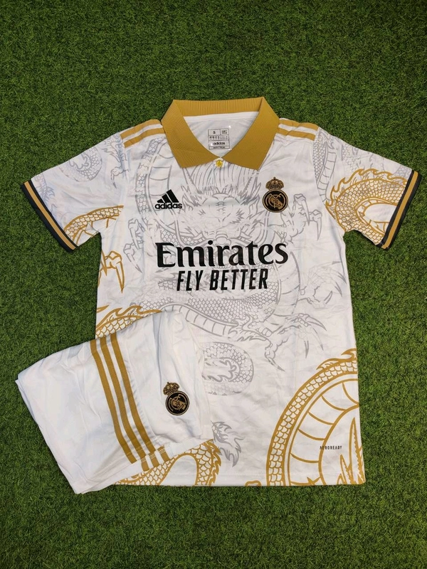Madrid White Gold Dragon Fan Edition Set - XL