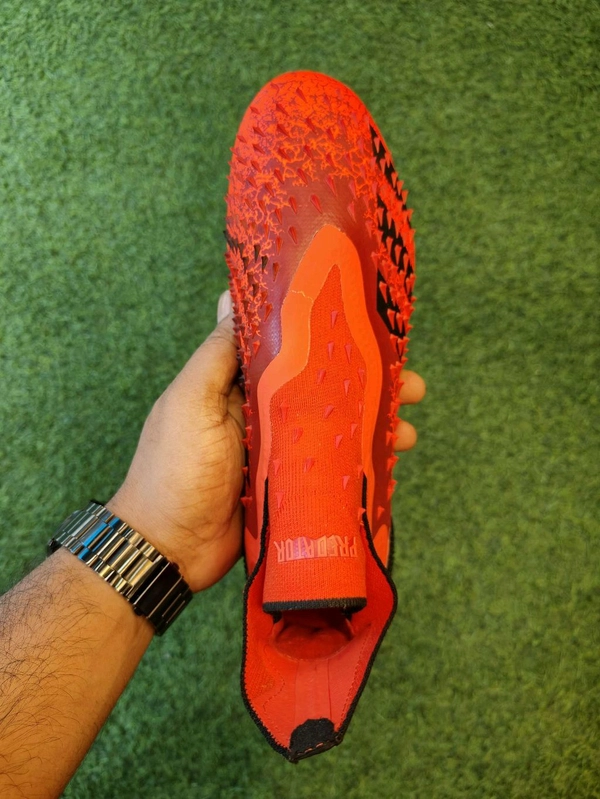 Predator Red Colour Without Less High Ankle  - 6.5