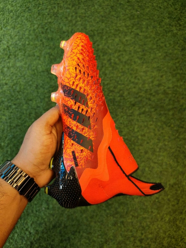 Predator Red Colour Without Less High Ankle  - 6.5