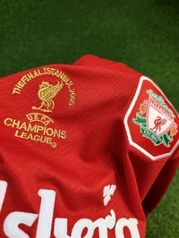 Retro Liverpool 2005 Home Half Sleeve  - XXL