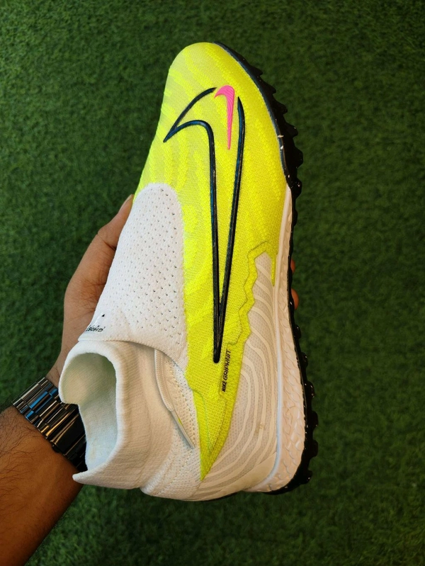PhantomGX Light Green Colour Astro/Turf With Less High Ankle  - 8.5