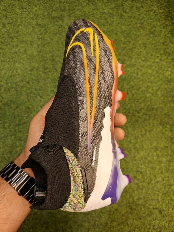 PhantomGX Black And Multi Colour High Ankle - 7.5
