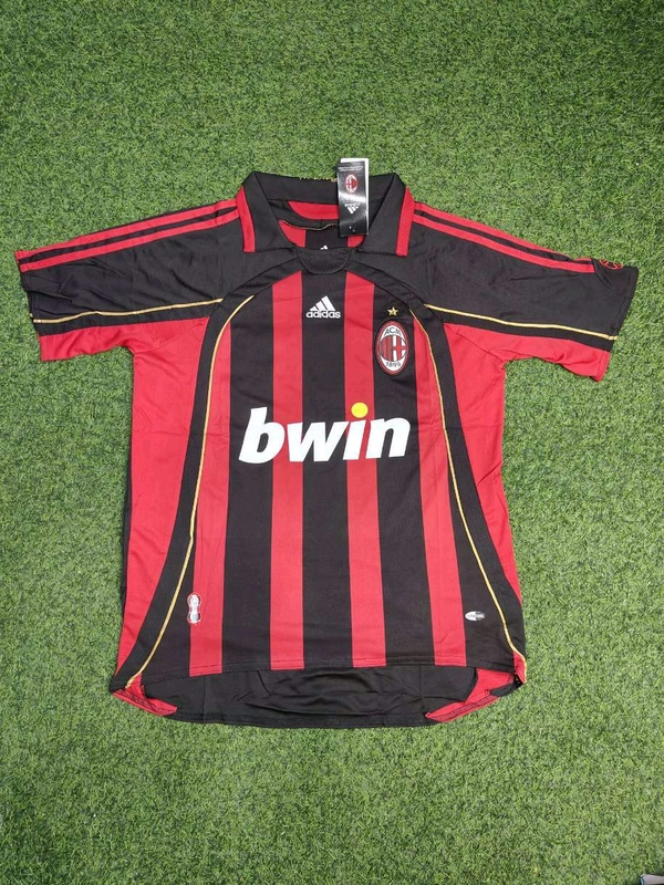Retro AC Milan Home 2006-07 Half Sleeve  - XXL