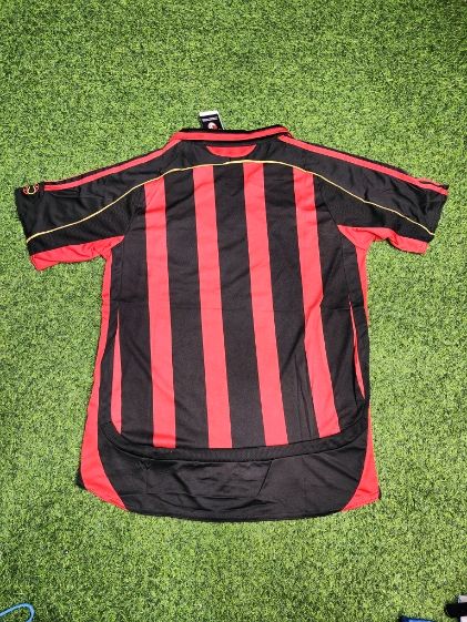 Retro AC Milan Home 2006-07 Half Sleeve  - XXL
