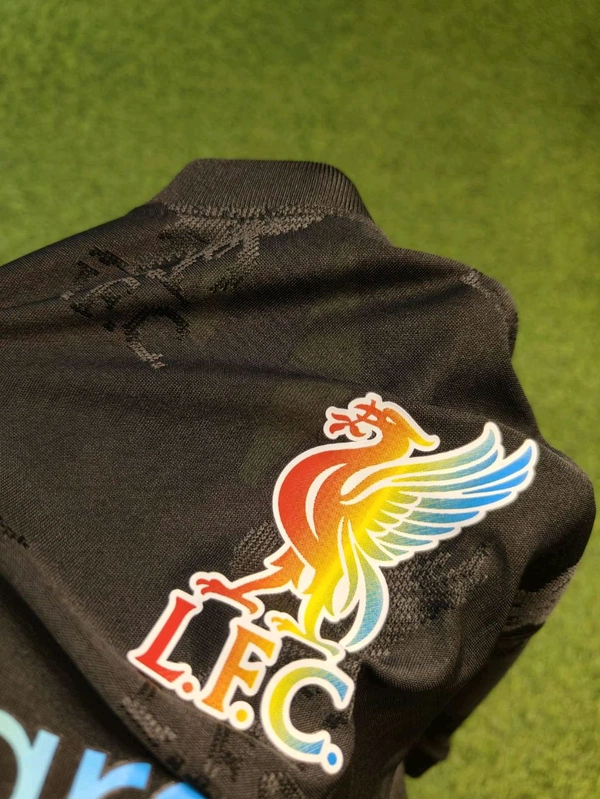 Liverpool Black Colour Player Edition Jersey  - M