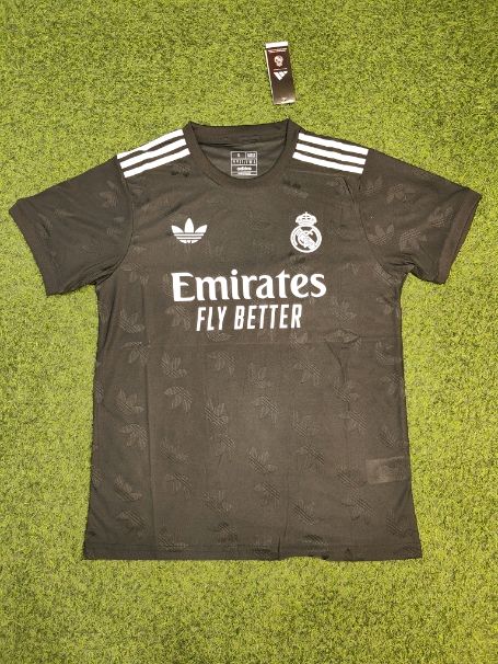 Madrid Black Colour Player Edition Jersey - XL