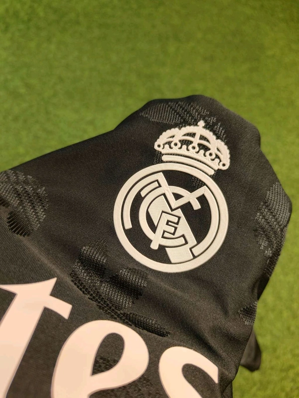 Madrid Black Colour Player Edition Jersey - XL
