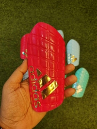 Shin Guards Multi Colour Medium Size(1 Pis) - Red