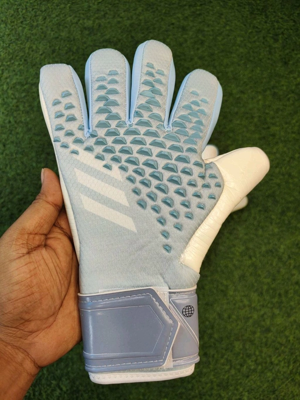 Predator Sky Blue Colour Match Gloves  - 8