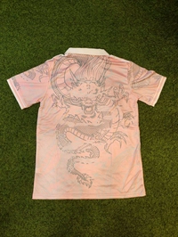 Madrid Pink Dragon Jersey With Short - L