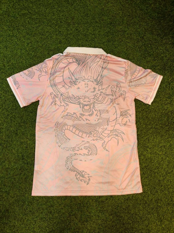Madrid Pink Dragon Jersey With Short - L