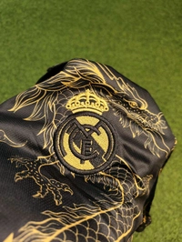 Madrid 24/25 Black & Gold Dragon Jersey With Short - XL