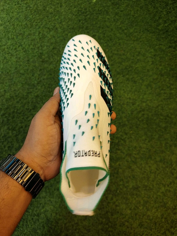 Predator Freak High-Top Without Lace White And Green - 6.5