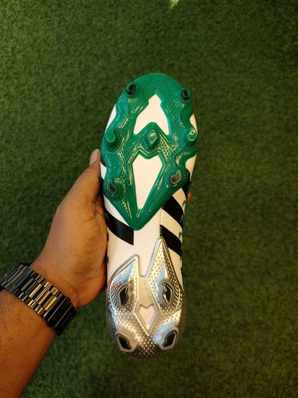 Predator Freak High-Top Without Lace White And Green - 6.5