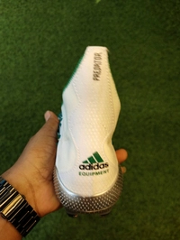 Predator Freak High-Top Without Lace White And Green - 6.5