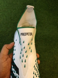 Predator Freak High-Top Without Lace White And Green - 6.5