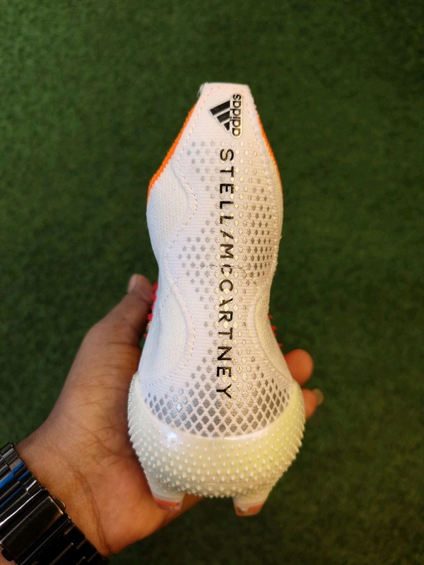 Predator Freak High-Top Without Lace White And Orange  - 6.5